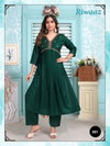 Riwaaz Beauty Rayon Plain Embroidery Kurtis Wholesale Price In Surat
